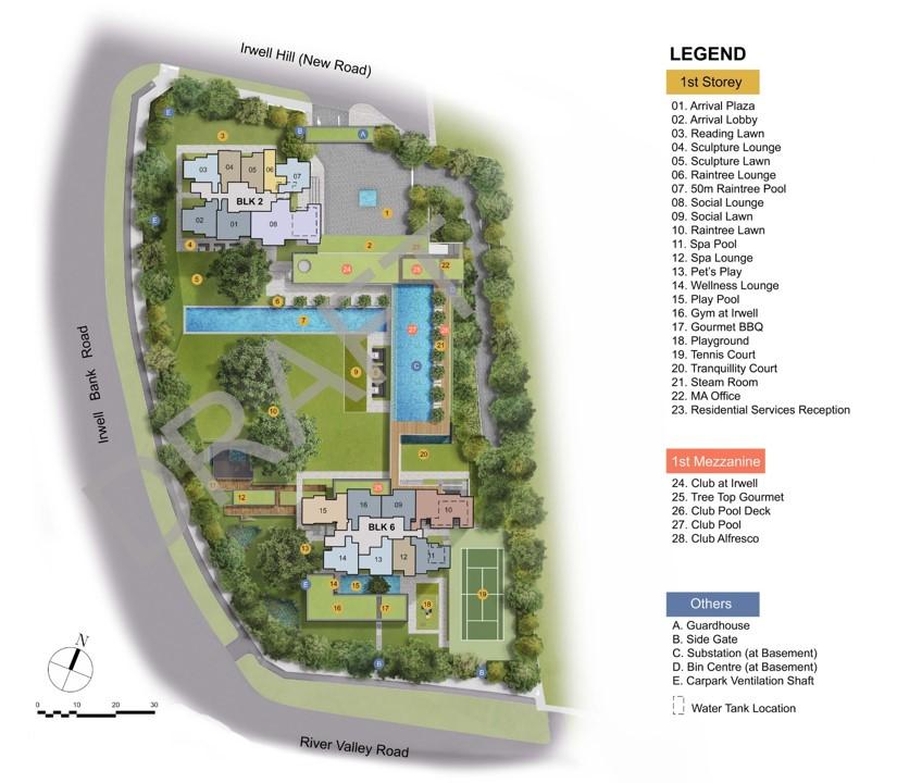 Irwell Hill Residences Site Plan