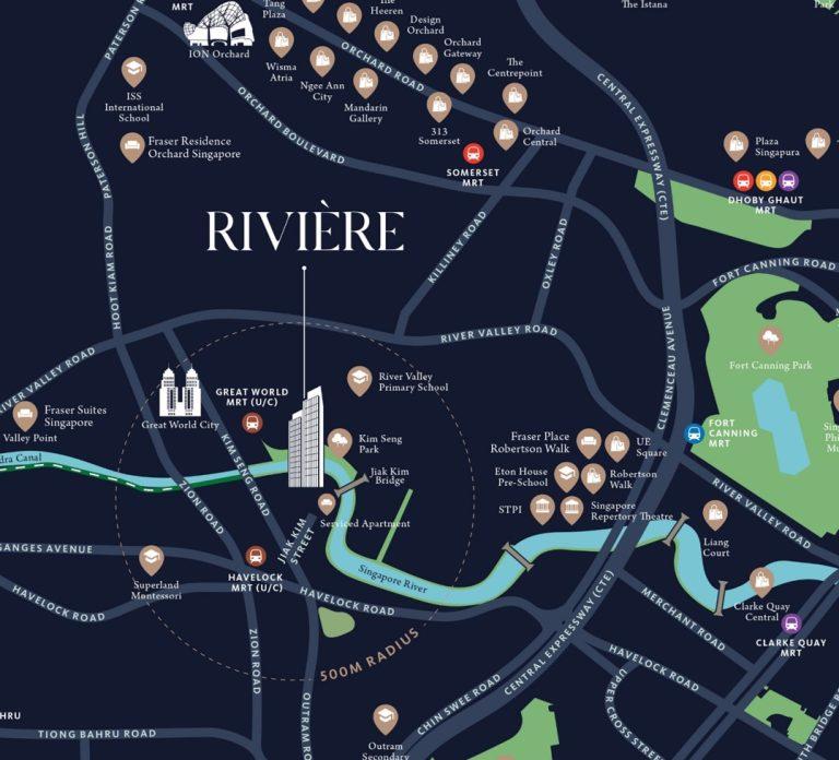 Riviere Map