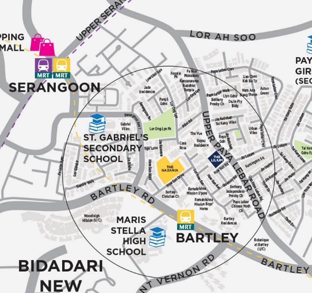 The Gazania Map