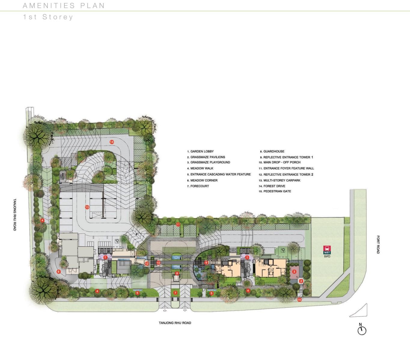 The Line@Tanjong Rhu Site Plan