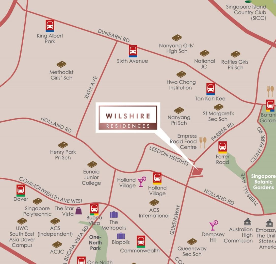Wilshire Residences Location