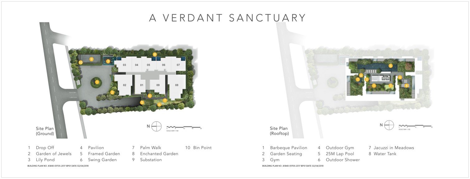 Jervois Prive Site Plan