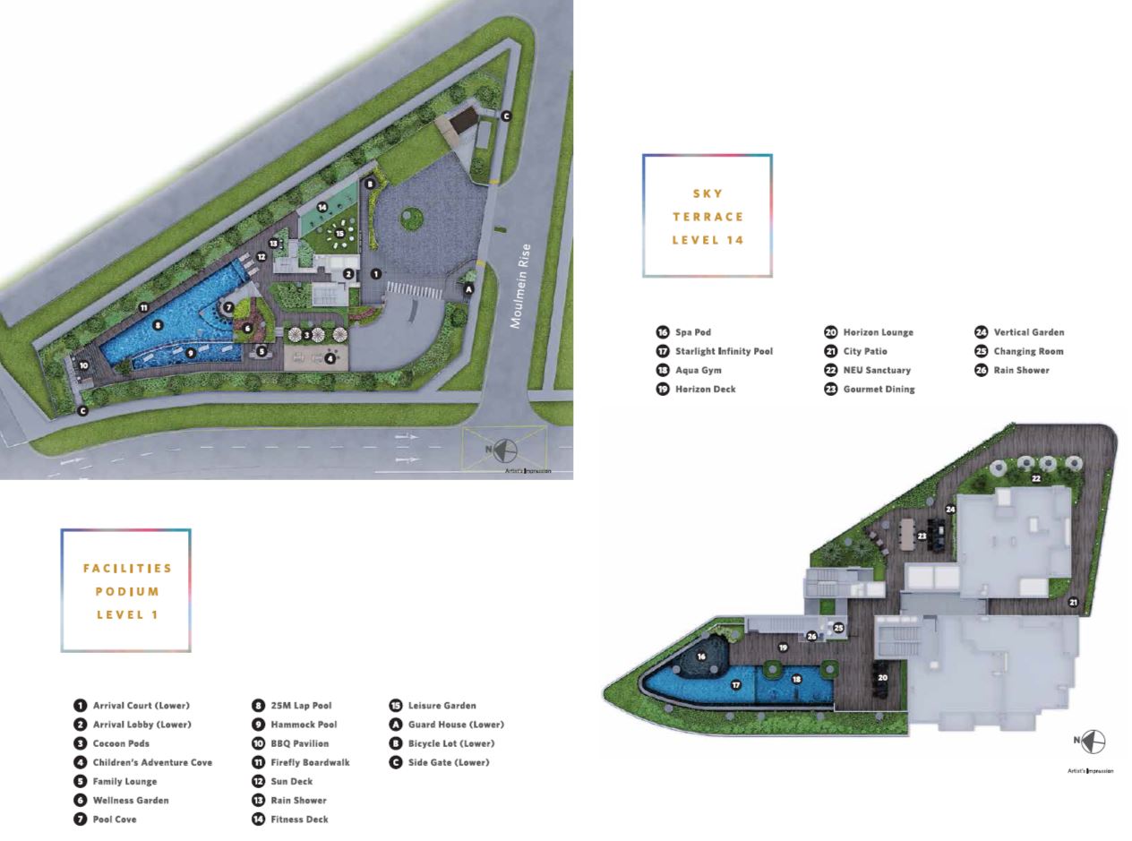 Neu at Novena Site Plan