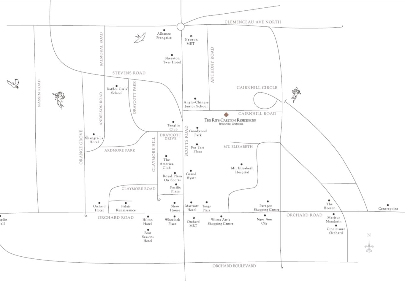The Ritz-Carlton Residences Location