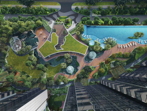 Hyll on Holland Aerial View