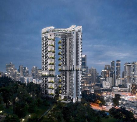 One Pearl Bank Night View